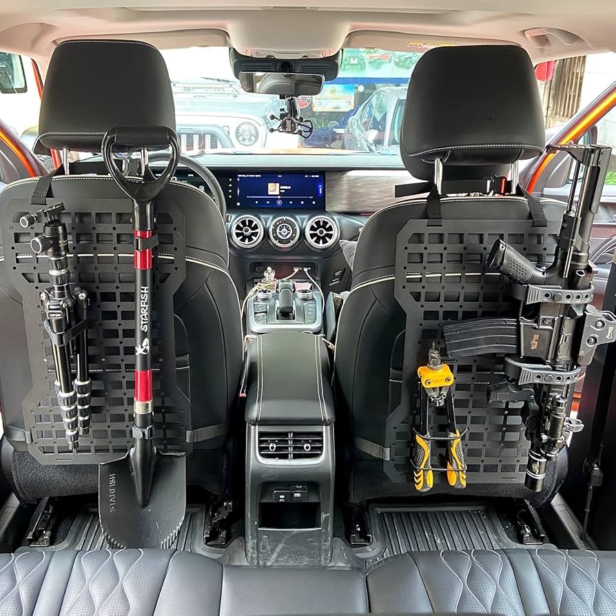 Behind-Seat Tactical Gun Rack